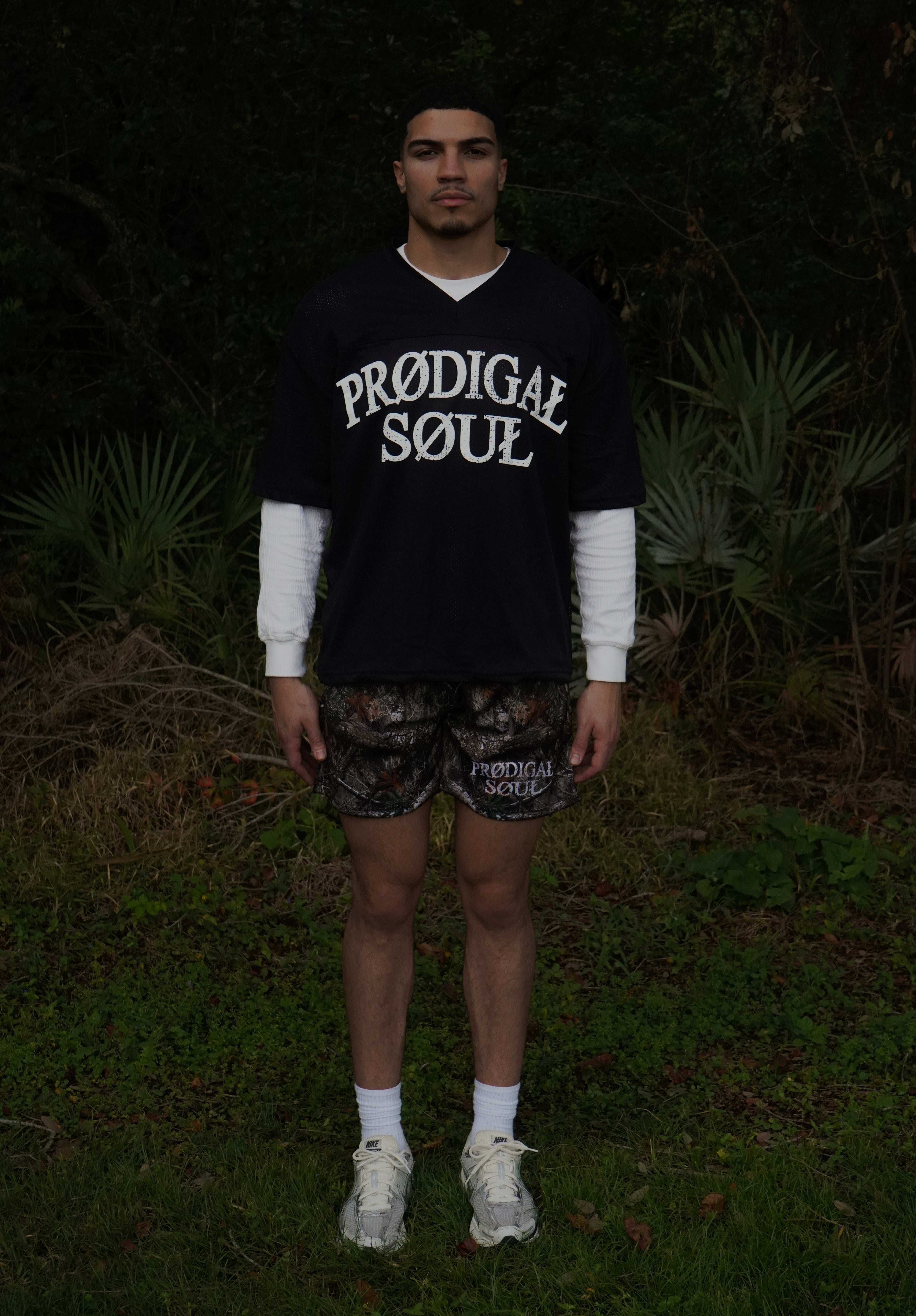"University Logo" Light Mesh Jersey