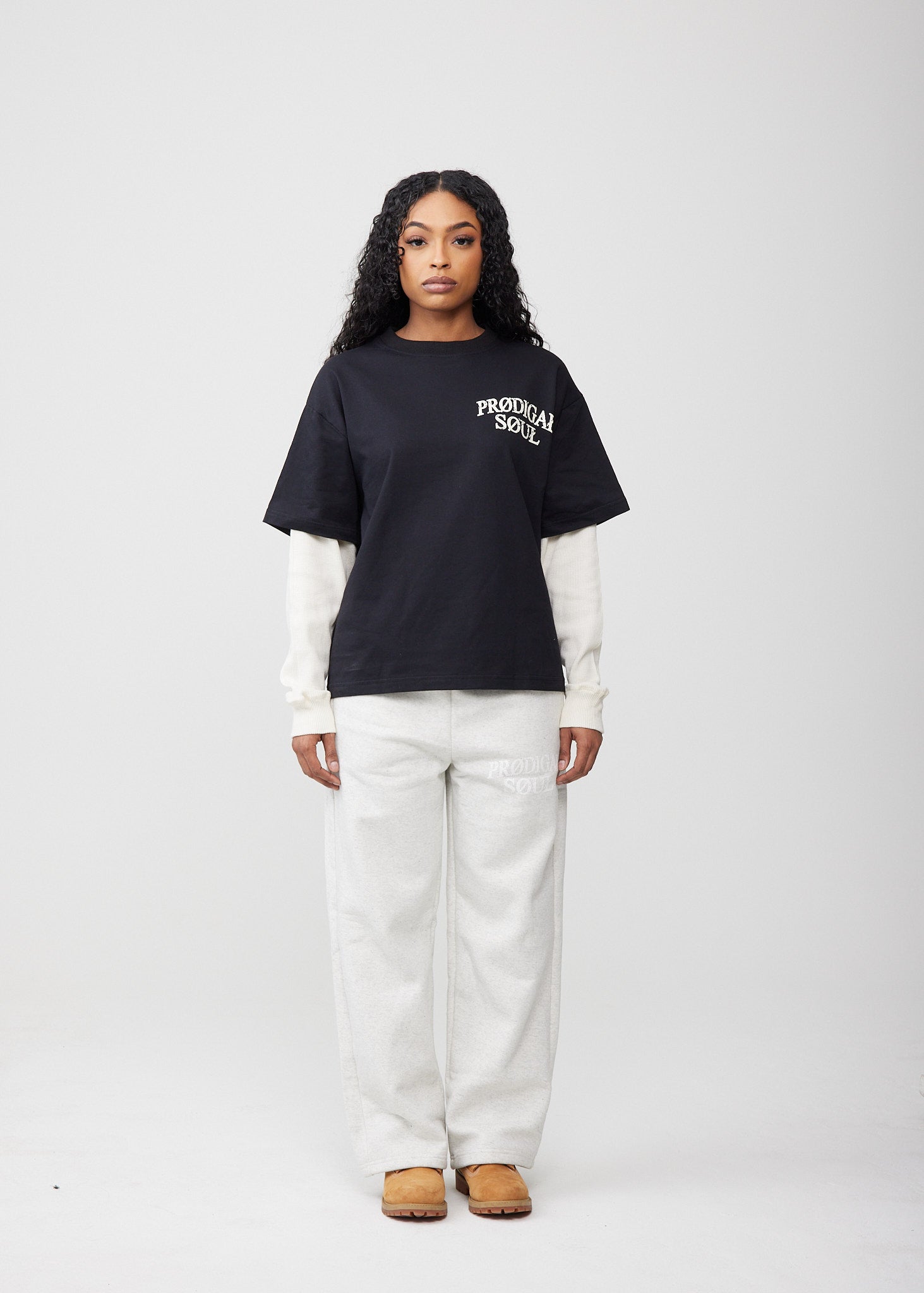 "Journey" Layered Long Sleeve Tee