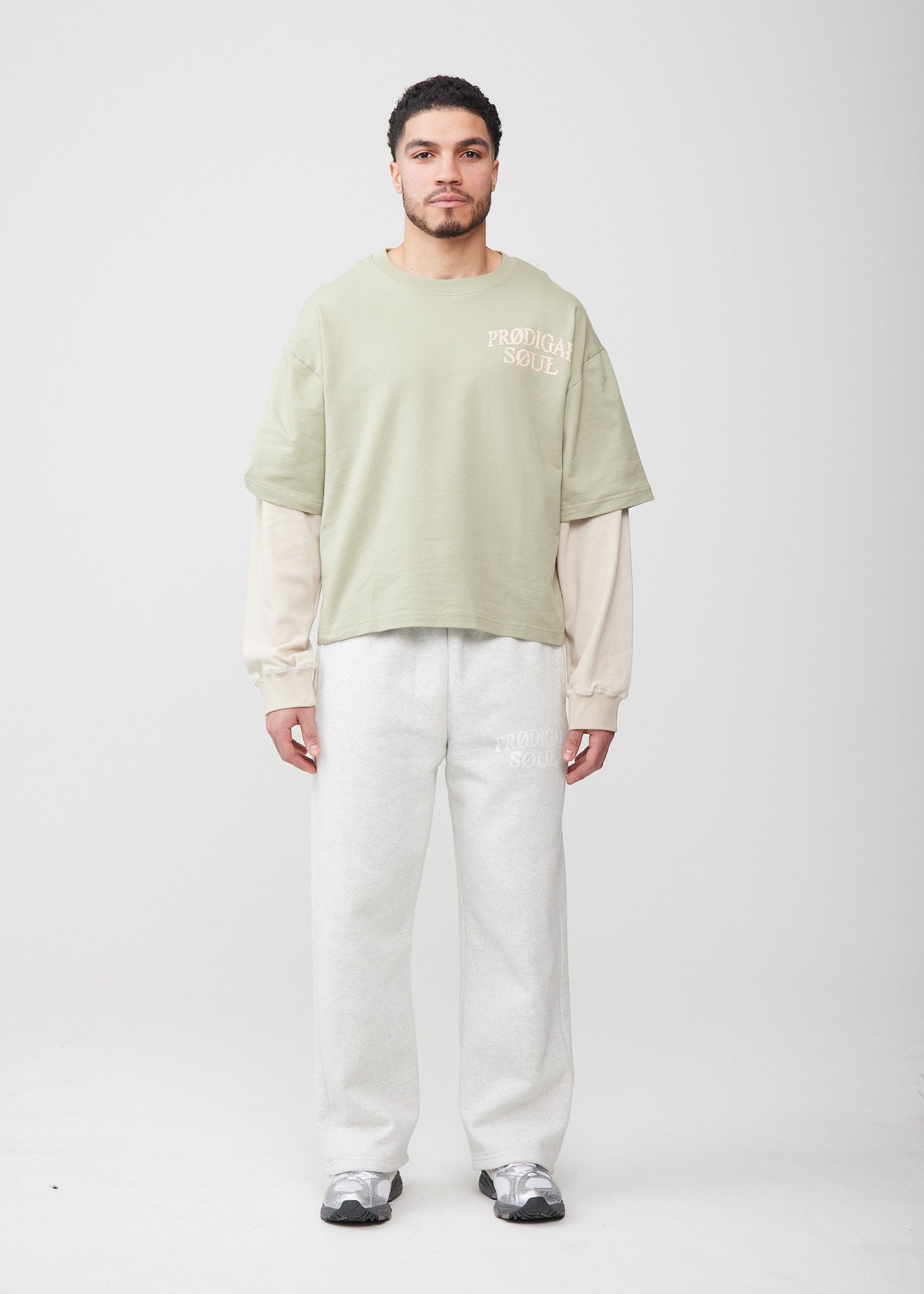 "Journey" Layered Long Sleeve Tee