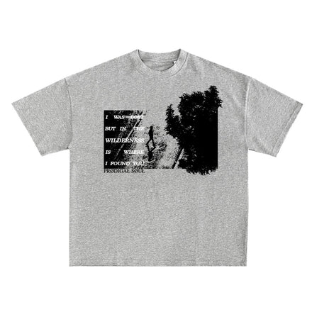 "Wilderness" Oversized Heavyweight Tee