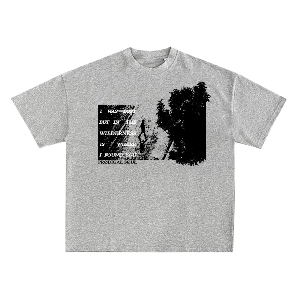 "Wilderness" Oversized Heavyweight Tee