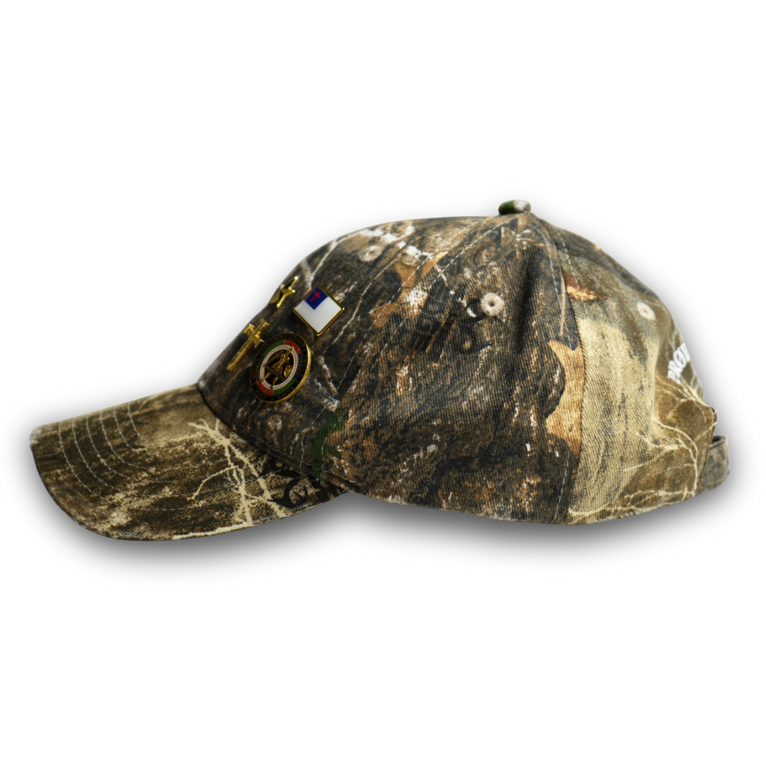 “War Pins" Camo Hat(s)