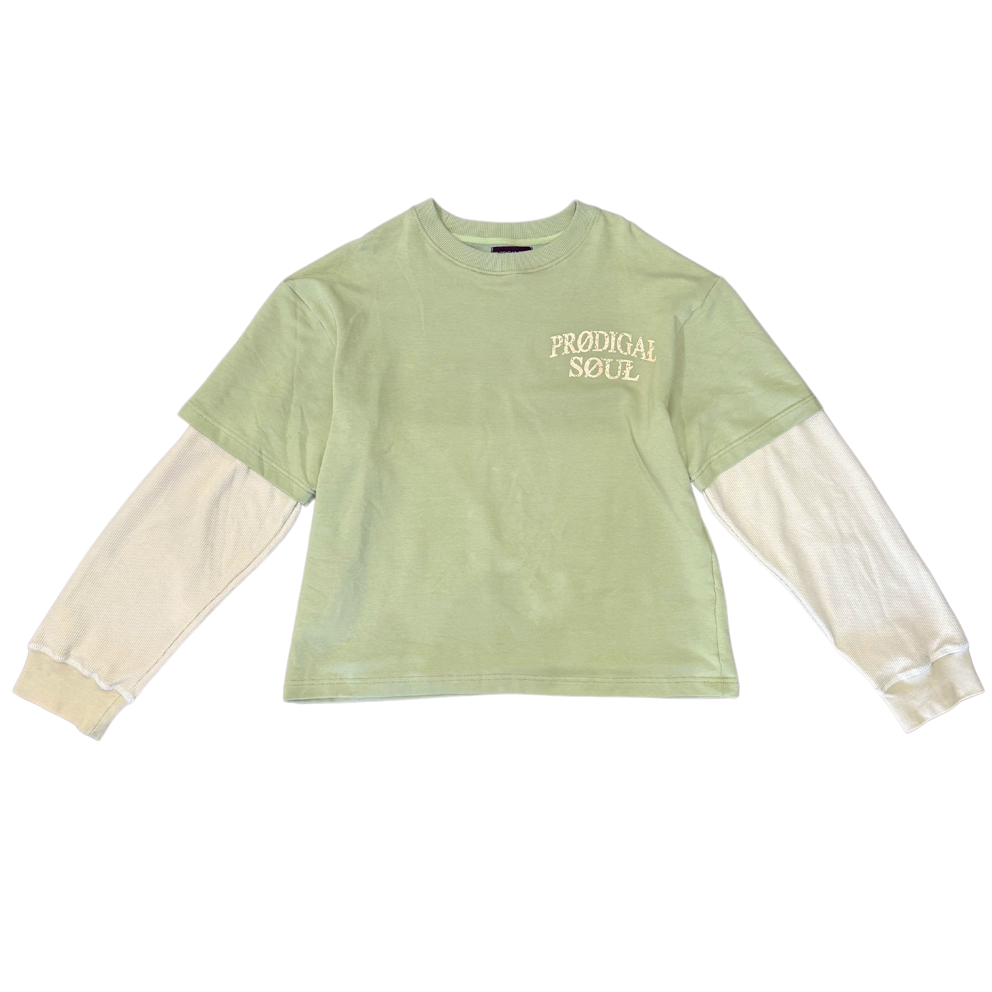 "Journey" Layered Long Sleeve Tee