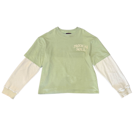 "Journey" Layered Long Sleeve Tee