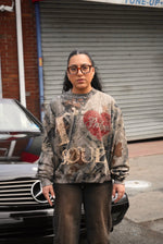 “IHPS” Camo Crewneck