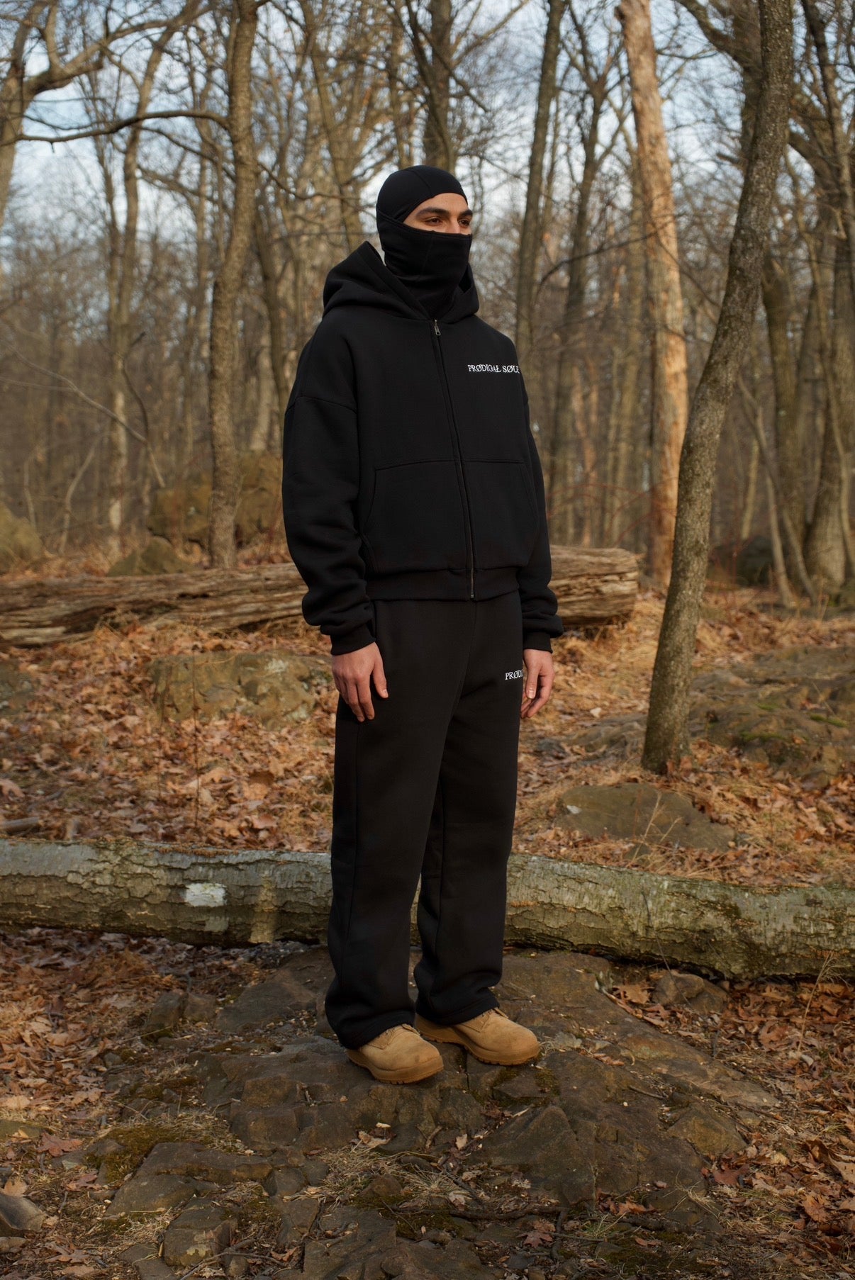 “Jet” Heavy Reversible Zip-Up Sweatshirt