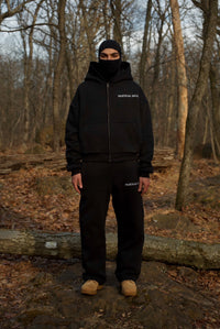 “Jet” Heavy Reversible Zip-Up Sweatshirt