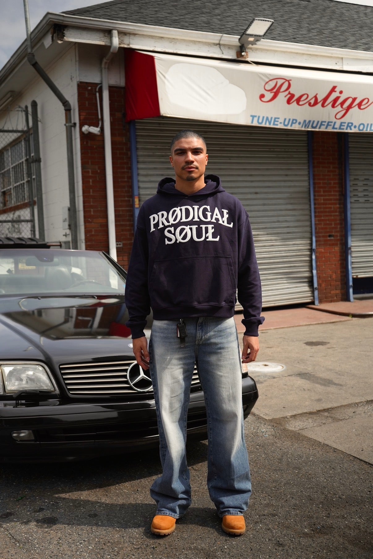 "Puff UN Logo" Hooded Sweatshirt(s)