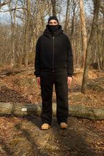 “Jet” Heavy Reversible Zip-Up Sweatshirt