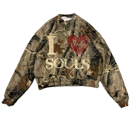 “IHPS” Camo Crewneck