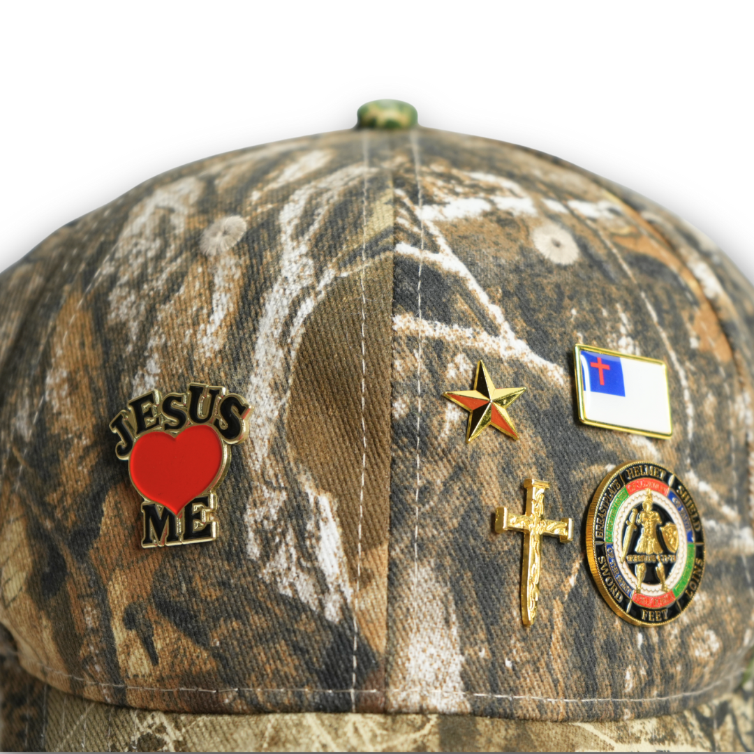 “War Pins" Camo Hat(s)