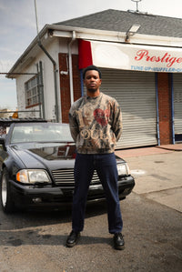 “IHPS” Camo Crewneck