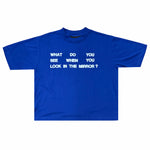 “Mirror” cropped tee