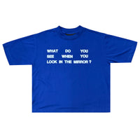 “Mirror” cropped tee