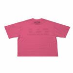 “Mirror” cropped tee