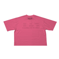 “Mirror” cropped tee