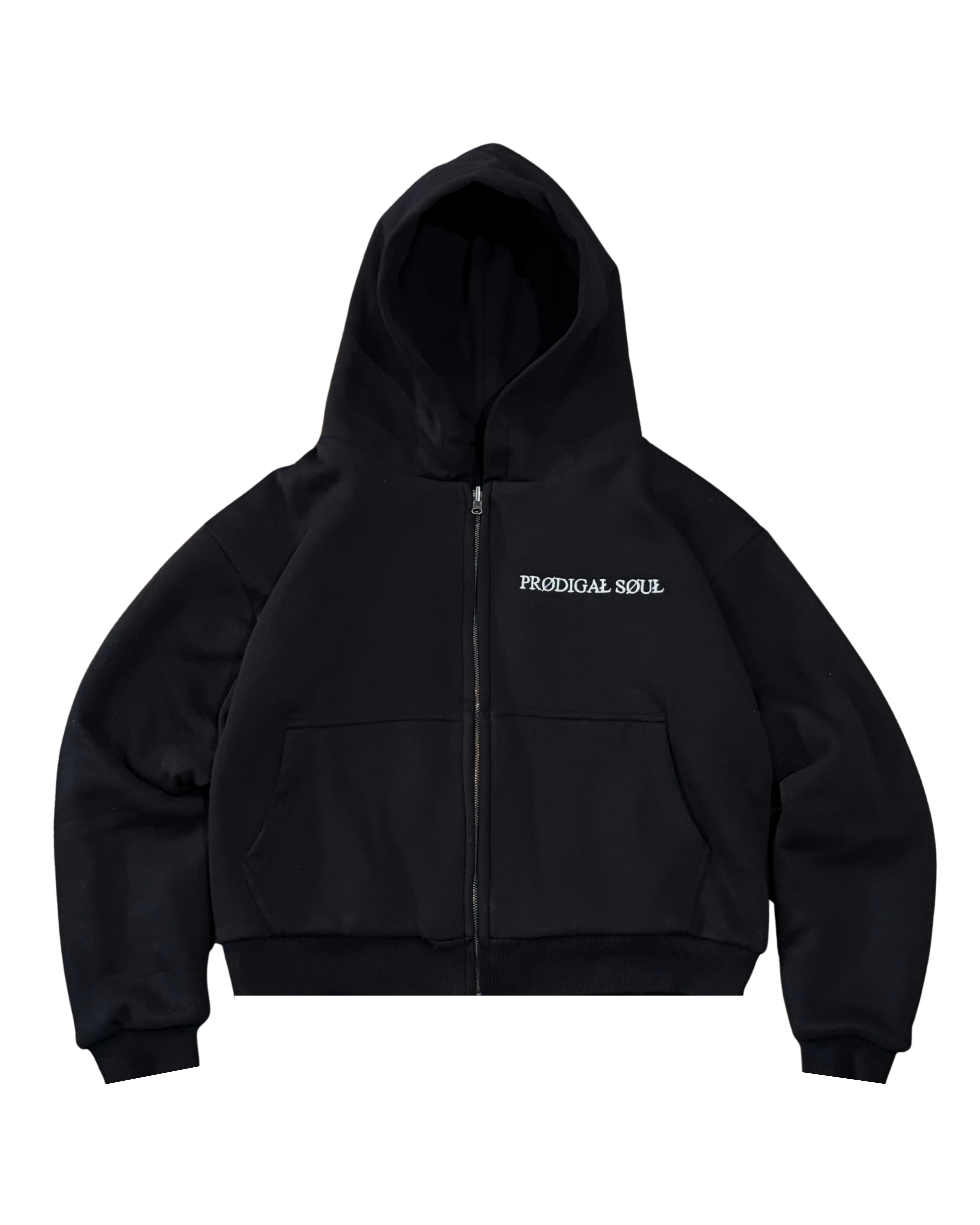 “Jet” Heavy Reversible Zip-Up Sweatshirt