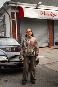 “IHPS” Camo Crewneck