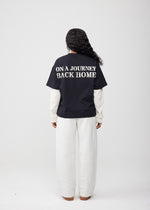 "Journey" Layered Long Sleeve Tee