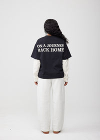 "Journey" Layered Long Sleeve Tee