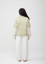 "Journey" Layered Long Sleeve Tee