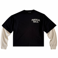 "Journey" Layered Long Sleeve Tee