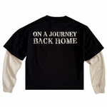 "Journey" Layered Long Sleeve Tee